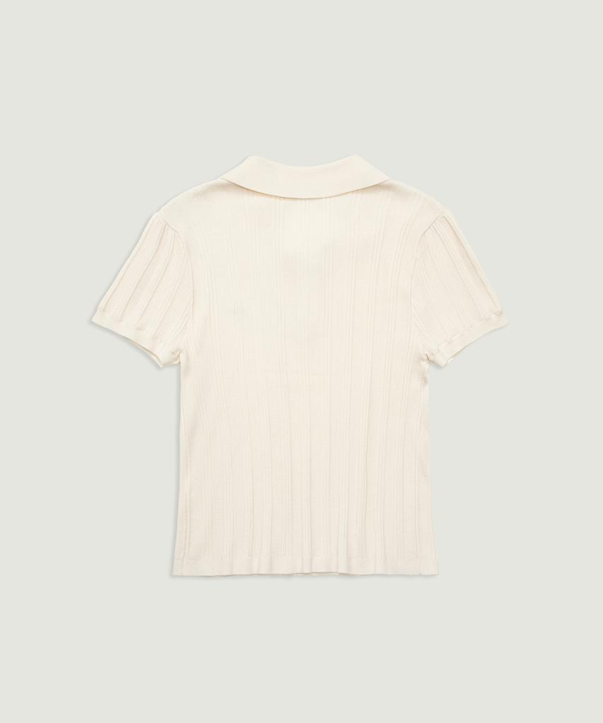 GROVE Petal Collar Knit (Beige)