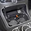 Carbon Fiber Cup Holder Sticker for Mercedes-Benz C-Class W205 Interior Trim