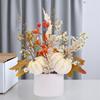 Fall Centerpieces Halloween Pumpkins Fall Decor Table Centerpieces Artificial Plants Party Supplies For Halloween Office Autumn