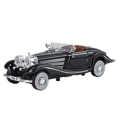 1/32 Luxus-Oldtimer BENZ 500K Legierungsmodell, exquisites Schreibtischornament, die beste Sammlung für Auto-Modellbau-Enthusiasten