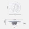 1Pcs Anti-blocking Sink Strainer Round Shape Hair Filtration Drain Filter Silicone Soft Floor Drain Waste Catcher Kitchen