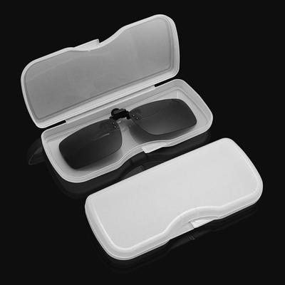Stylish Eyeglass Clip Case Practical Polarized Clip Box Glasses Storage Box  Glasses Accessories