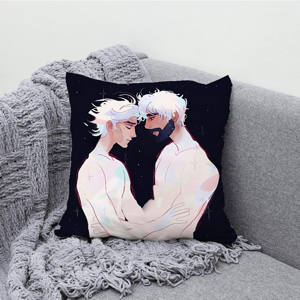 JayVik Jayce Viktor Funda de Almohada Fundas Suaves para Cojines para Decoración de Sofá de Granja Decoraciones para el Hogar y Funda de Almohada Protectora