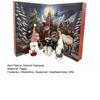 Christmas Gnome Advent Calendar 2025 with 24 Windows Countdown To Christmas Holiday Decor for Kids Family Festive Paper Calendar for Daily Surprises
