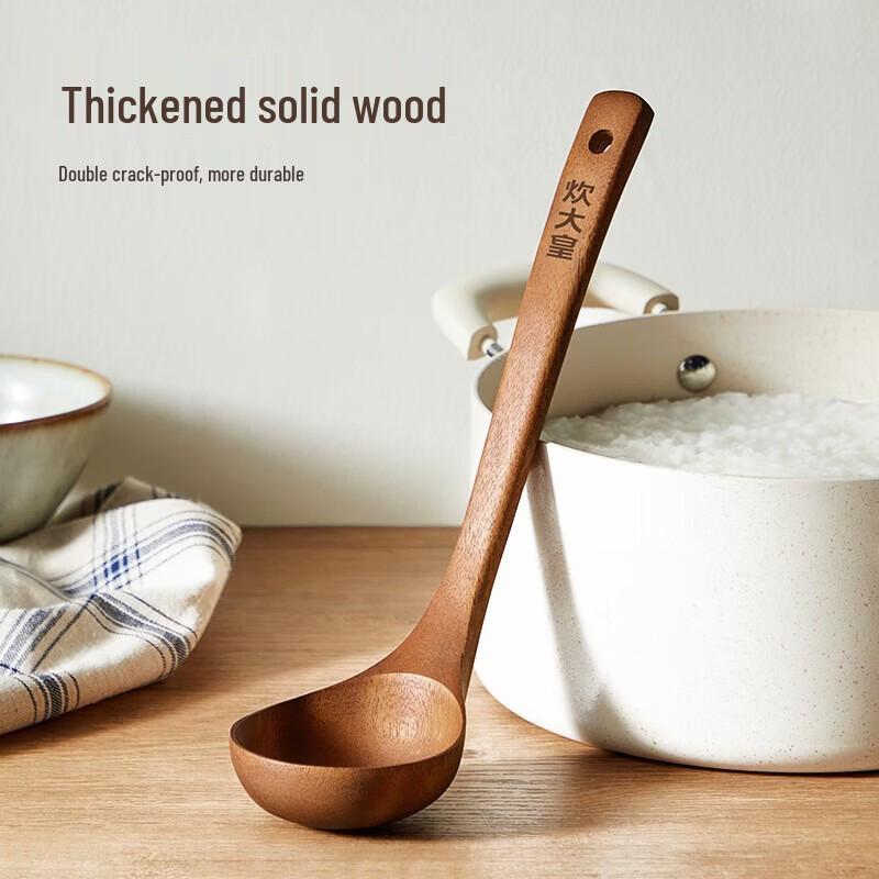 COOKER KING Wenge Wood Soup Spoon