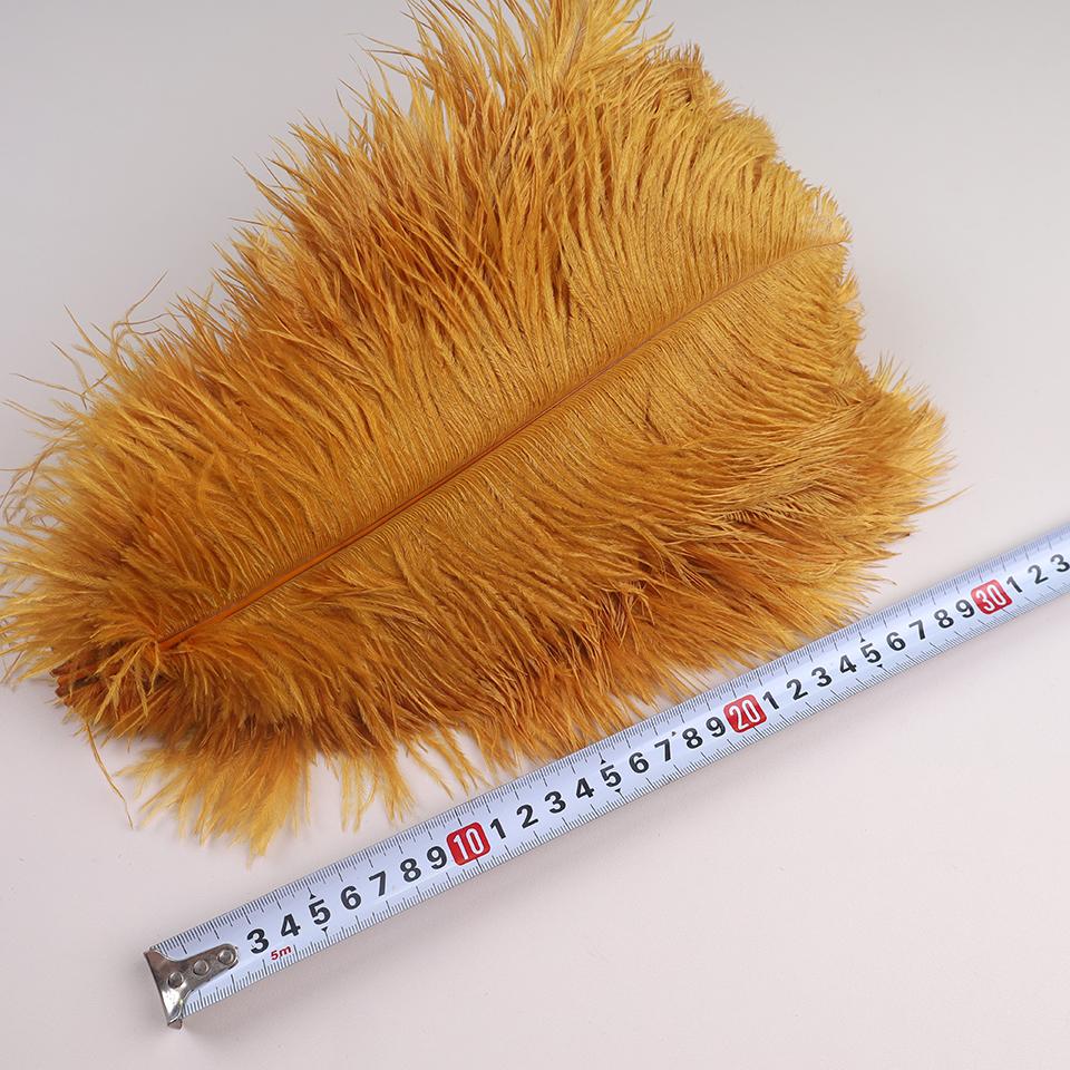 10Pcs 30-35cm Ostrich Feathers for Crafts Wedding Decoration 12-14" Handicraft Accessories Table Centerpieces Carnival Plumas