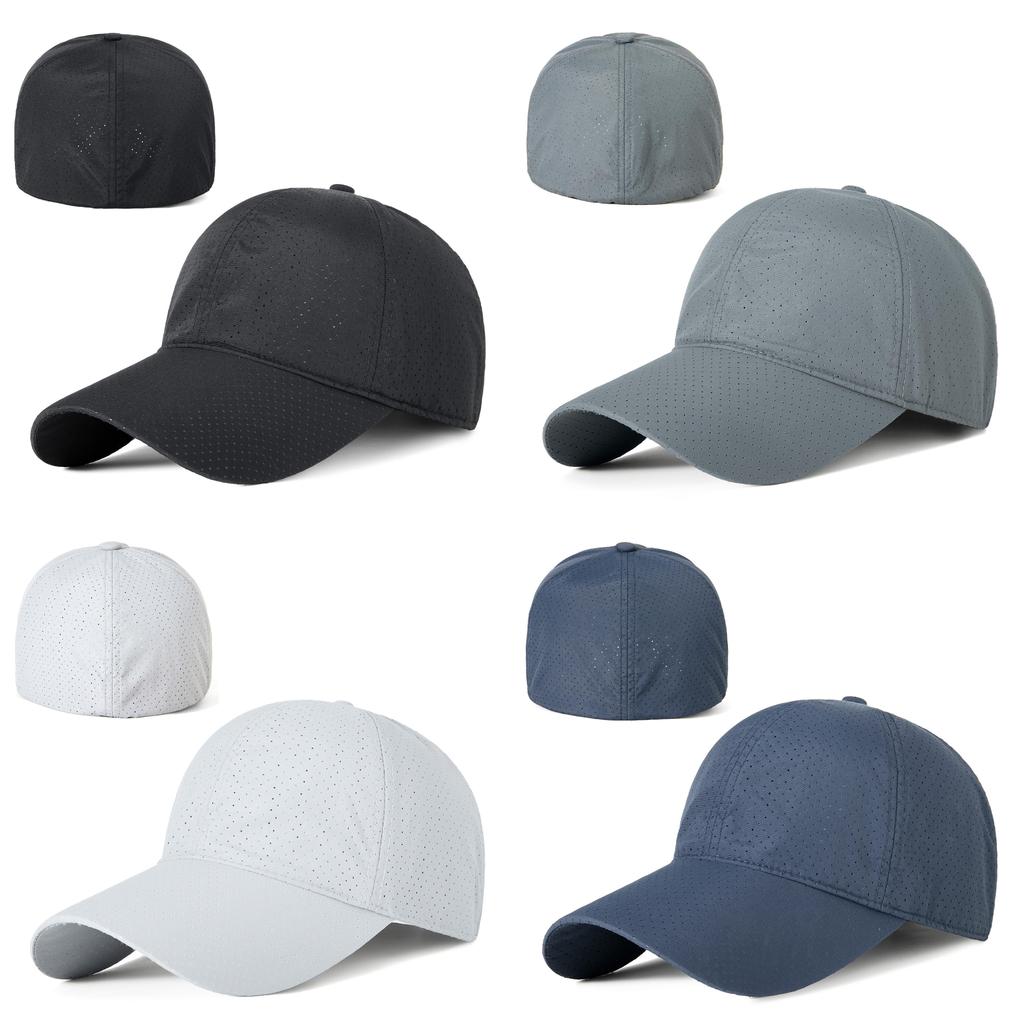 Summer Breathable Sun Protection Baseball Cap With Adjustable Fit For Men And Women