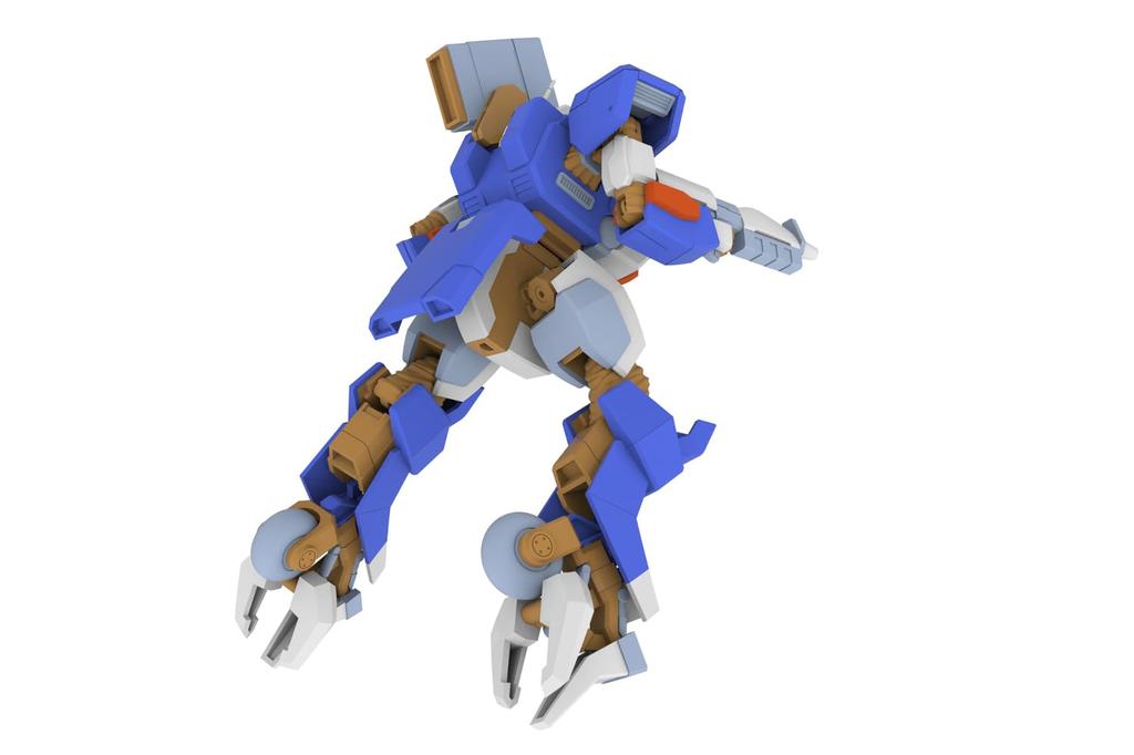 PM Office A 5inch Mechanism Wolf Fang Kuga 2001 TYPE01 Soryu Scale Plastic Model PP216 1/35 Pre-colored (Robot)