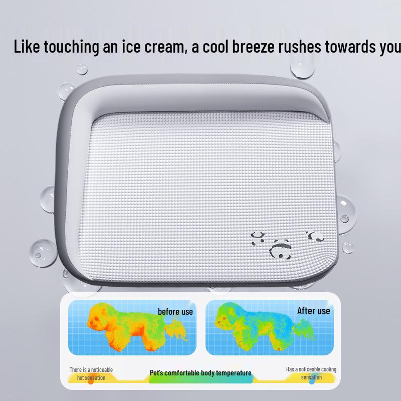Four Seasons Washable Pet Bed: Cool Nest Cushion for Dogs & Cats