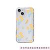 Yellow Flower Apple 15 Mobile Phone Case Iphone14promax Transparent Soft Rubber 13/12/11 All-inclusive Anti-drop