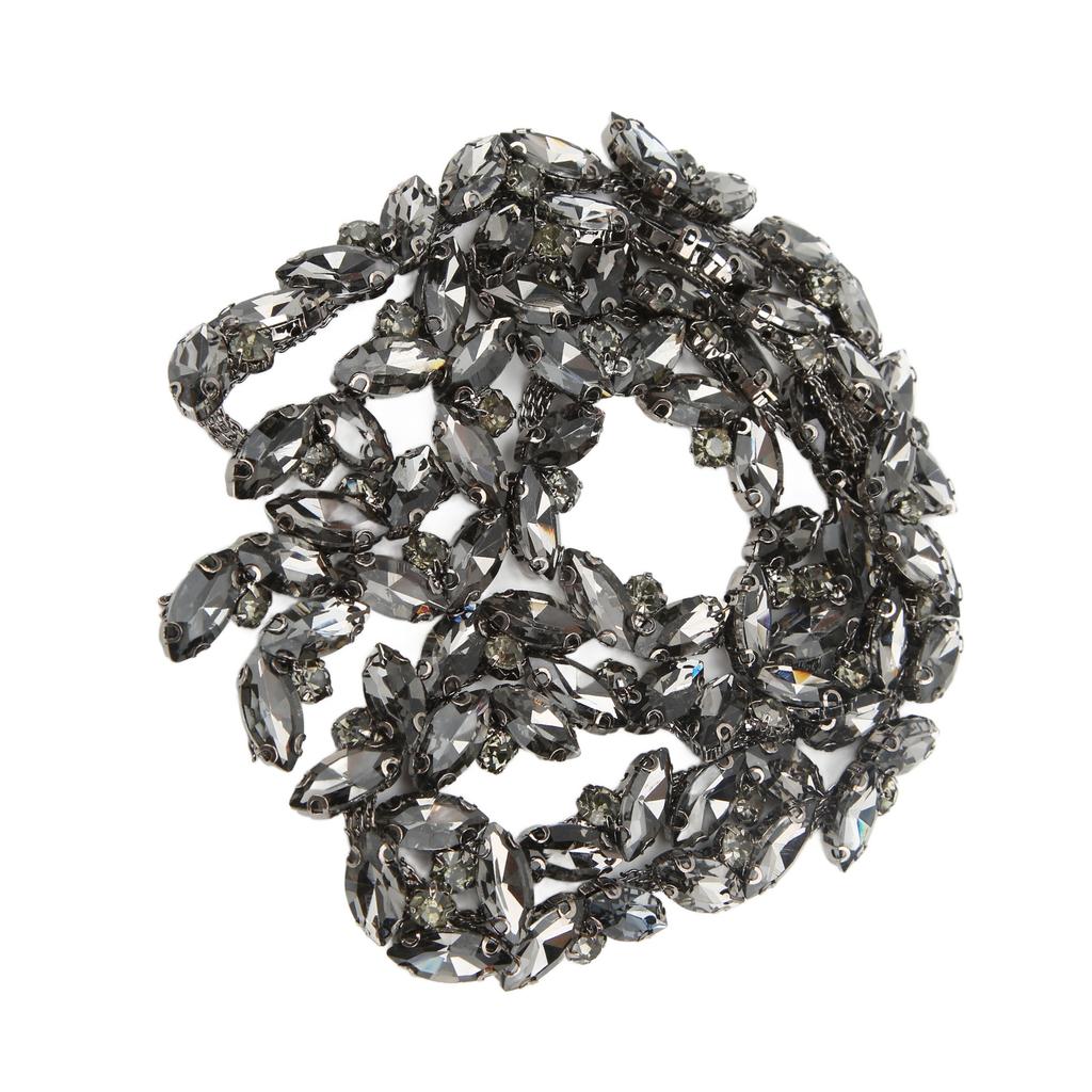 Szklany Łańcuch Pazurkowy Wysoka Twardość Kolor Jednorzędowe Paski Cyrkoniowe do Odzieży Butów Biżuterii