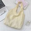Women Floral Embroidered Shoulder Bag Fashion Casual Large Capacity Tote Bag Eco Shopping for Daily Use