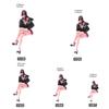 Resin Miniature Girl People Figure Hand Painted Collectible Model Diorama Prop for Scene and Display