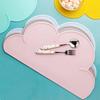 Cloud Shape Children Place Mat Waterproof Heat Insulation Silicone Plates Pad Easy Cleaning Non-Slip Kids Plate Mat