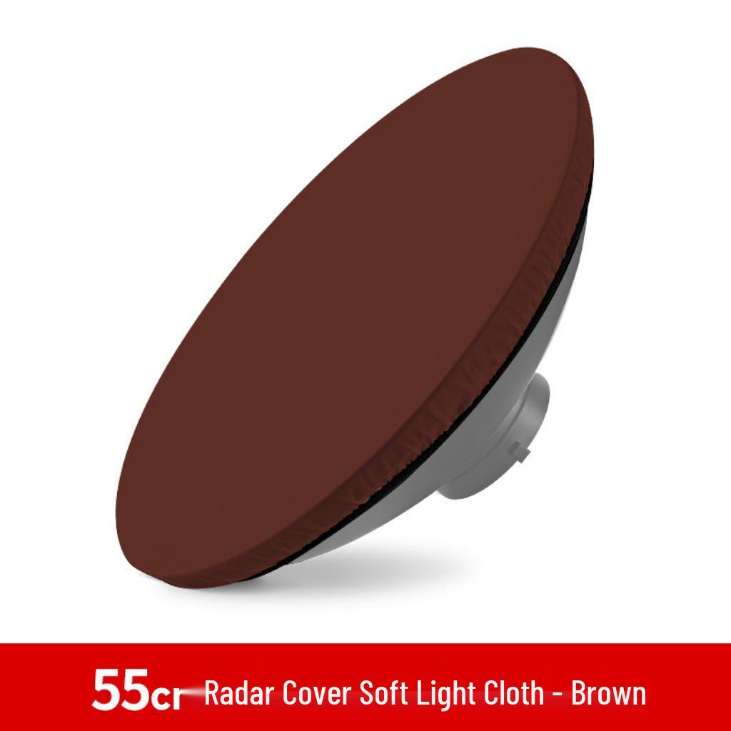 Standard White Photography Lampshade: 18/42/55cm Soft Light Cover for Live Streaming & Radar Cover