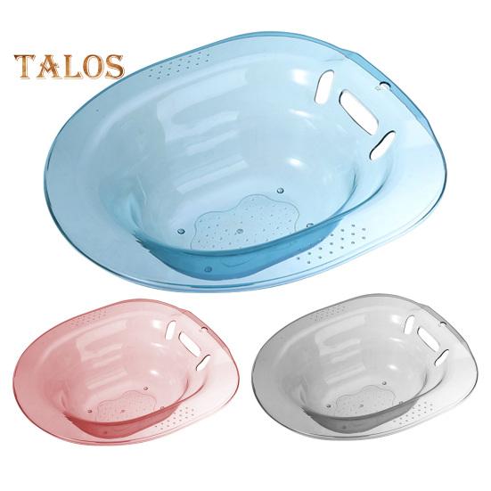 Hemorrhoids Sitz Bath Large-Capacity Wide Seating Area Anti-Overflow Toilet Wide Seat Universal Fit Sitz Bath