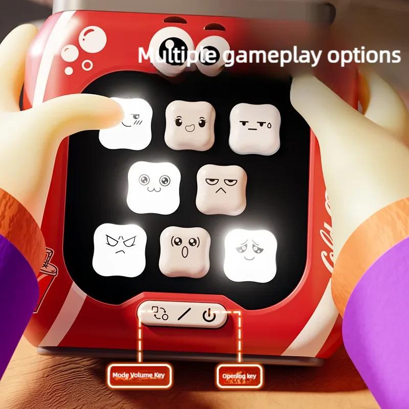 Fast Push Game Fidget Toys Quick Press Games Sensory Console Game Toys for Kids Adults,Cute Fast Food Series Speed Push Game