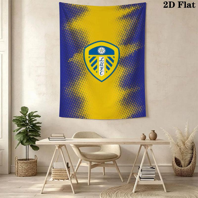 LUFC logo  Wall Hanging Printed Fabric Blanket Decorative Tapestries for Bedroom Living Room Home Decor
