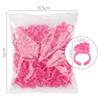 Heart-Shaped Eyelash Glue Dispenser Ring with One-Second Blooming Tray for False Eyelashes
