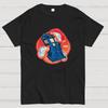 The Distortion of Time Cotton Casual Cool Loose T-Shirt