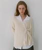 Yuppe Fur Half Cardigan_Cream