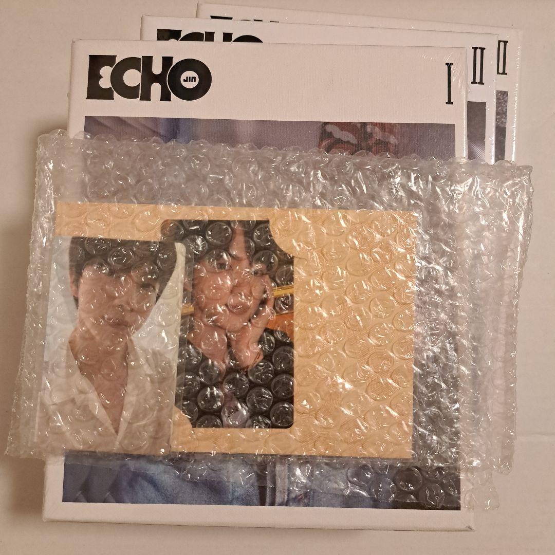 

[USED] BTS JIN Echo CD album 3-pack set with trading card