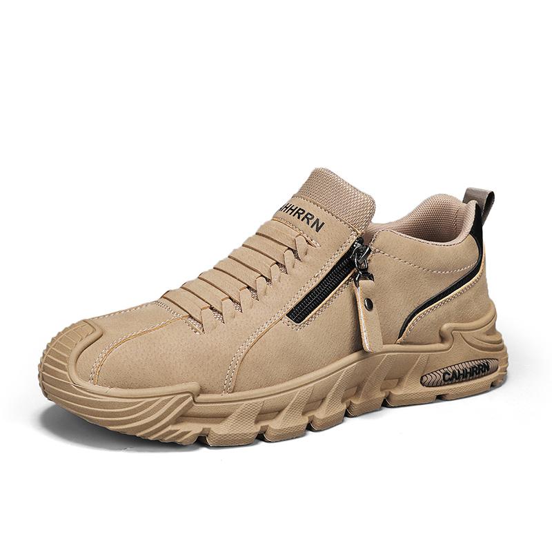 New Men's Casual Sports Shoes, Flat, Anti-slip and Breathable Loafers, Walking and Workwear Men's Shoes Designer