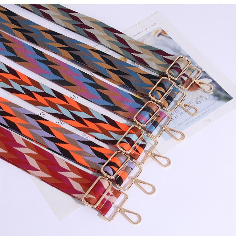 Nuevos Accesorios para Bolsos Bolso de Mujer Hombro Único Diagonal Ajustable Correa Larga de Hombro de Repuesto Correa para Bolso Color Diamante
