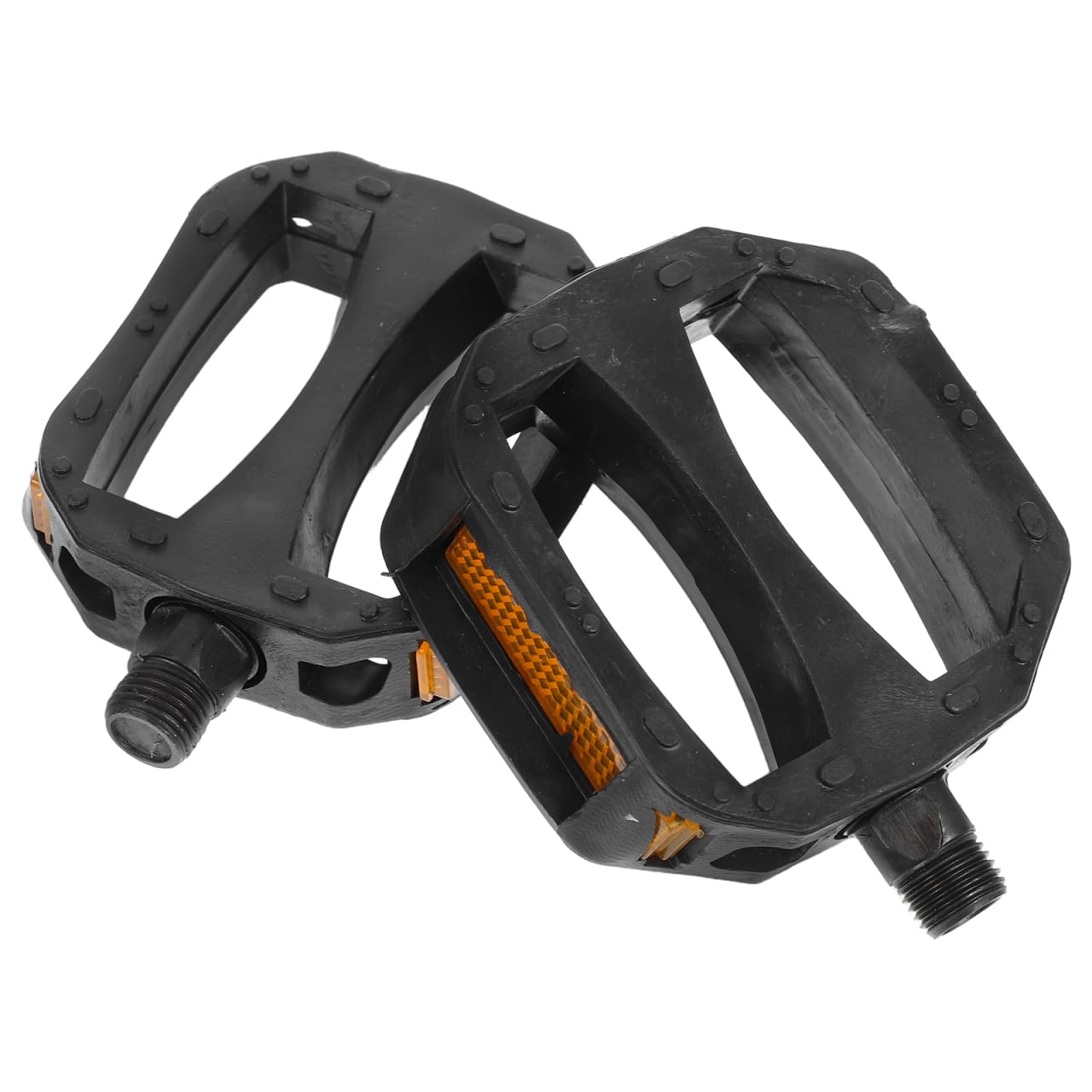 

Sosoport Children s Bicycle Pedals Made of Non-Slip Plastic, Wide Compatibility, 9.00X7.00X2.00CM чёрный