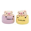 Pig Pig Shaking Head Car Ornament Shaking Head Shaking Head Pig Resin Figure  Car Accessories