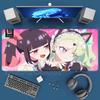 ZZZ Zenless Zone Zero Nangong Yu Aria Sunna Mouse Pad Cute Anime Girl Angels of Delusion PC overlock Mousepad Large Size DeskMat