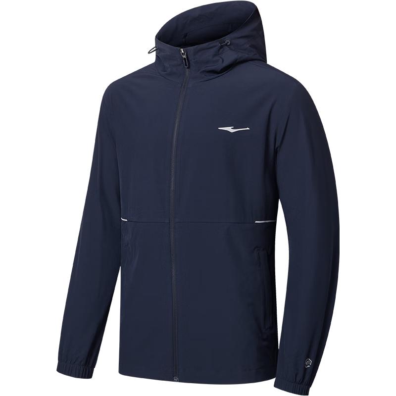 Erke Men's Hooded Waterproof Windbreaker Jacket