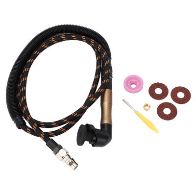 Bleistift-Stabschleifer-Luftwerkzeug-Kit 23500 U/min Biegekopf Pneumatischer Gravierstift Schleifpolierer