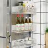 Magnetic Storage Rack Side Storage Hanging Basket Convenient Basket Box  Kitchen