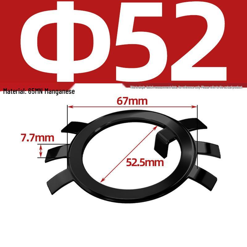 65MN Manganese 304 Stainless Steel Six-Claw Anti-Loosening Lock Nut Washer