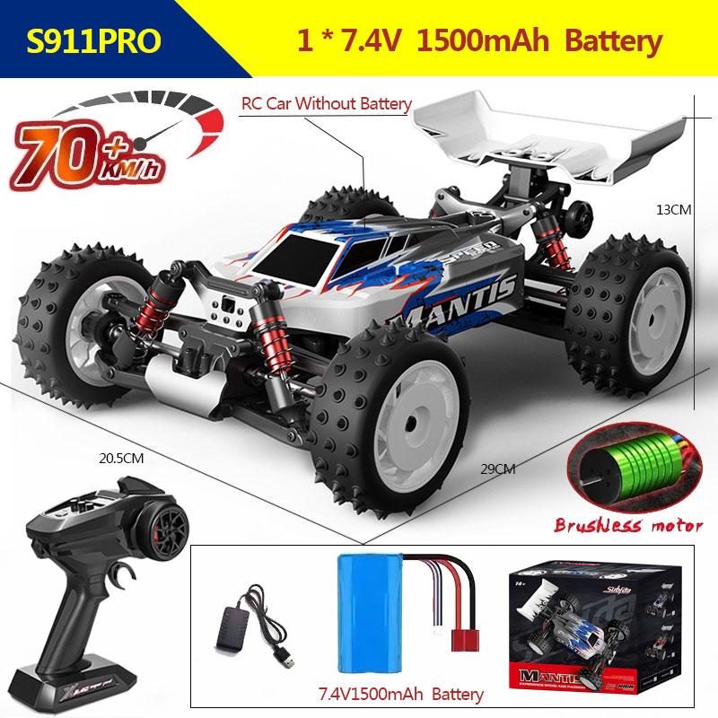 1:16 4WD RC Auto 70KM/H oder 50KM/H Fernbedienung Autos Hohe Geschwindigkeit Drift Bürstenloser Monster Truck Für Kinder VS Wltoys 144001