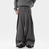 American Retro Pleated Wide-Leg Trousers for Men & Women - Old Money Style Casual Suit Pants