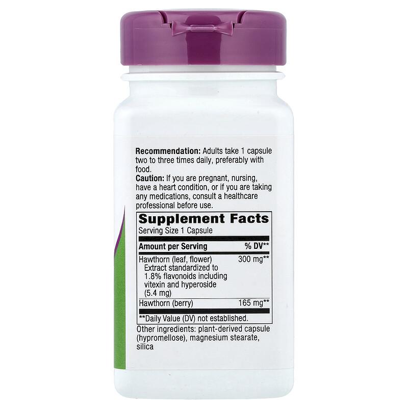 Hawthorn, 300 Mg, 90 Vegan Capsules