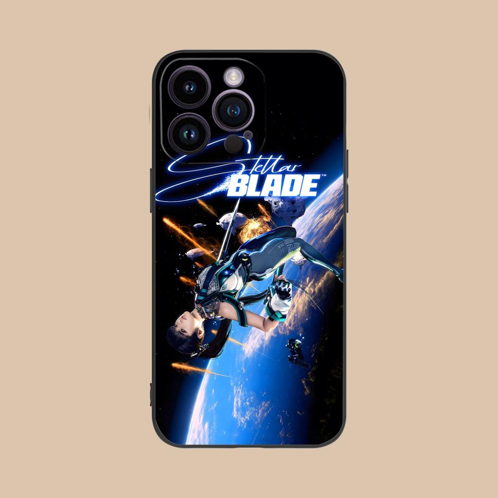 Stellar Blade Game Phone Case for iPhone 16 15 14 13 12 11 X XR XS 8 7 Pro Max Plus Mini Colour Printing Cellphones Pretty Cover