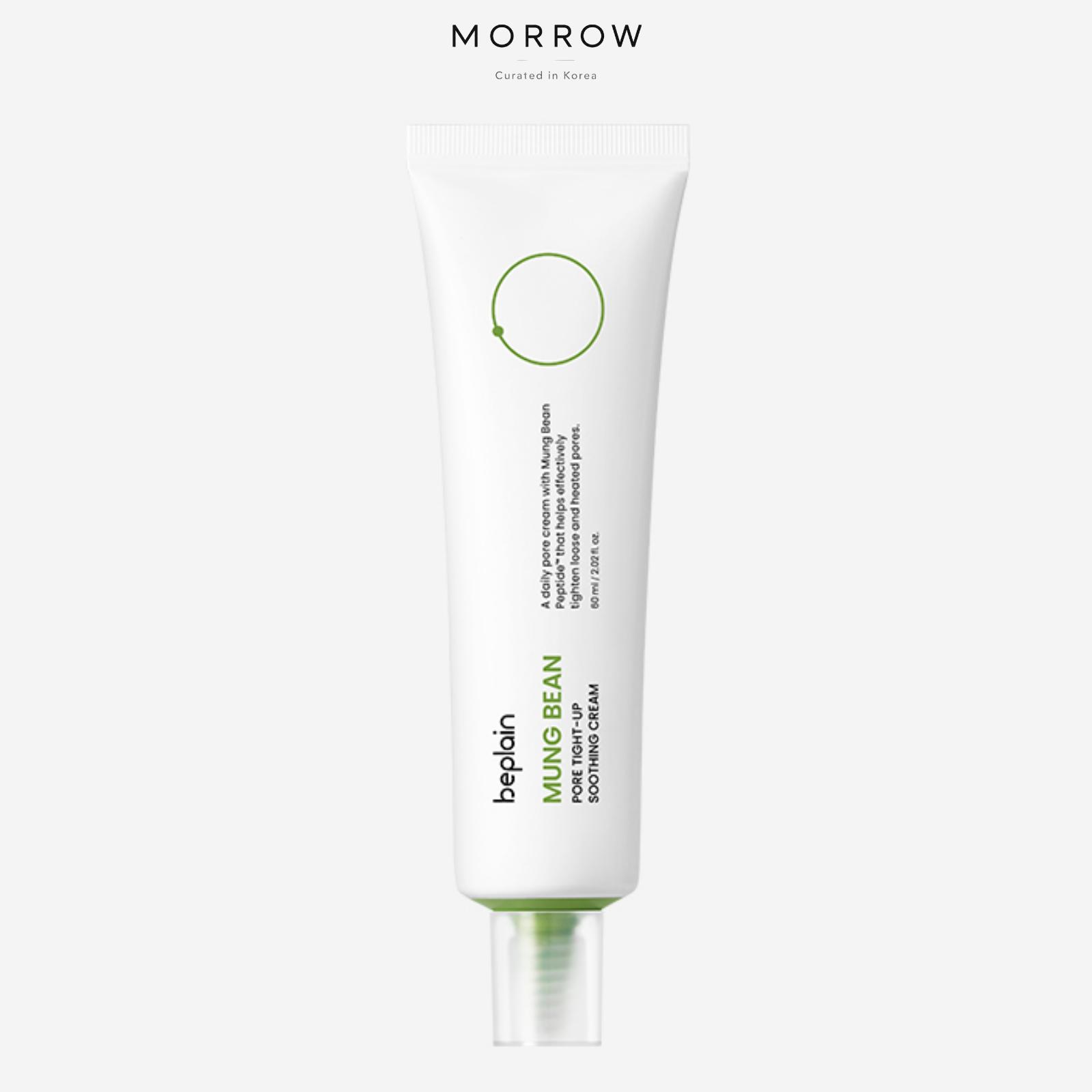 beplain Mung Bean Pore Tight-Up Soothing Cream Pore Firming, Sebum Control & Cooling Hydration 60ml 60ml 1EA