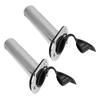 2pcs Boat Fishing Rod Holder 9in Flush Mount 316 Stainless Steel UV PCV Liner with Cap 30 degrees  for Yacht