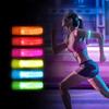2Pcs LED Light Luminous Armband Bracelet Night Reflective Safety Belt Outdoor Sports Night Running Cycling Leg Arm Band Unisex