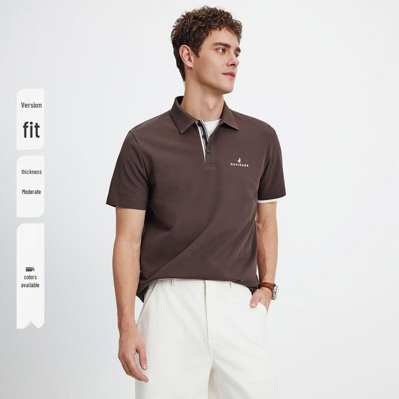 Navigare Men's Anti-Mosquito Business Casual Short Sleeve Polo Shirt