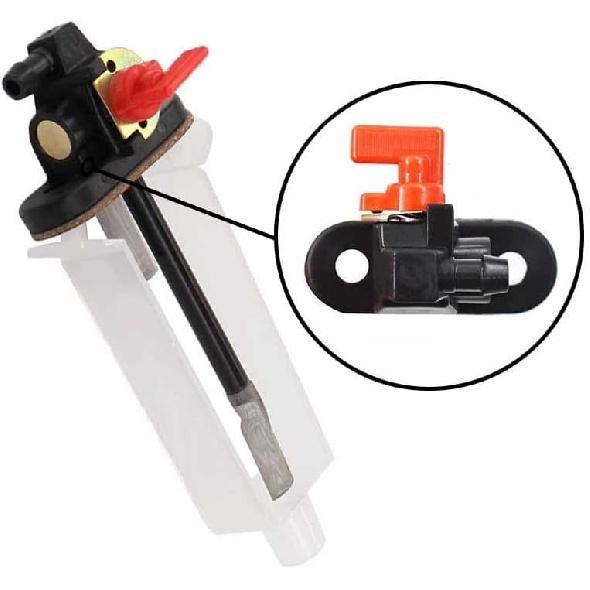 Hedie 7051006 Petcock Fuel Shutoff Valve Fit for 1993-2009 Po-laris Scrambler Sportsman 400 425 500 Replaces 7051014