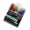 Sparkly Glitter Gel Highlighter Pen Set for Students: 12/48/60 Colors