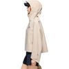 Anta Comfortable Casual Minimalist Hooded Letter Print Jacket Women Jacket Nude-Khaki 962437603-6