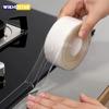 Transparent Acrylic Single-fold Kitchen And Bathroom Waterproof Mildew Stickers Sink Beautiful Stickers