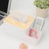 Pratical Home Office Desktop Paper Remote Control Storage Holder Extraction Tissue Box Case with