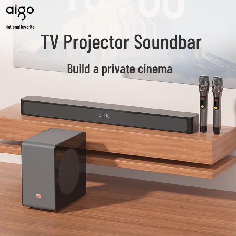 Aigo T105 Bluetooth Soundbar CN Plug (adapter Included)