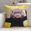 Romantic CCall of the NightS Cushion Cover Breathable and skinfriendly linen pillowcase square removable and washable cushion